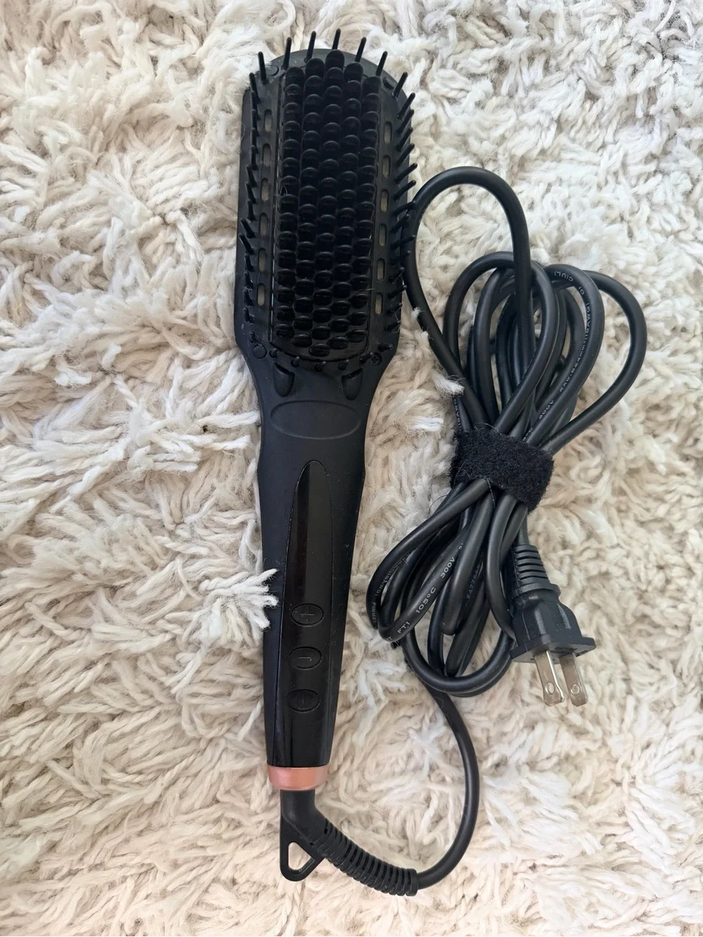 Amika Heated Straightening Brush Digital Temperature Control